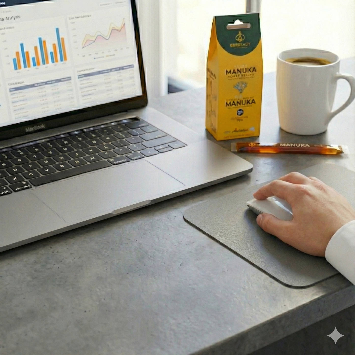 30 Days Supply - MGO 100+ Premium Australian Manuka Honey Sticks (12g x 30 Sticks)