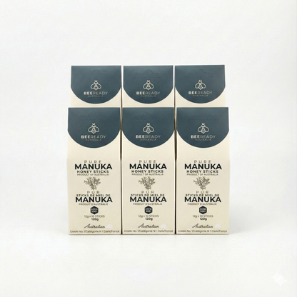 60 Days Supply – MGO 300+ Premium Australian Manuka Honey Sticks (12g × 60 Sticks)